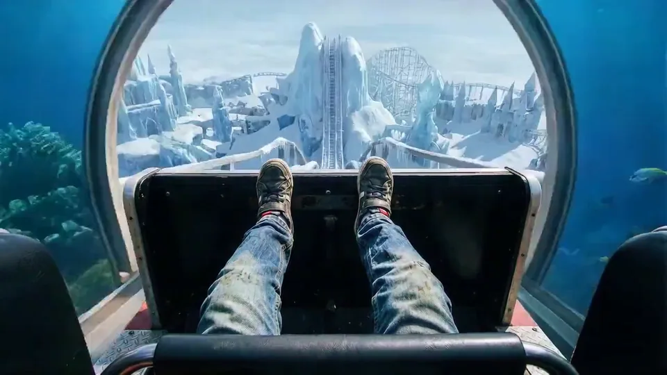 Roller Coaster POV template
