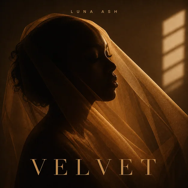 Minimal R&B album cover example