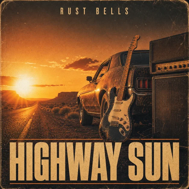 Rock vinyl album cover example
