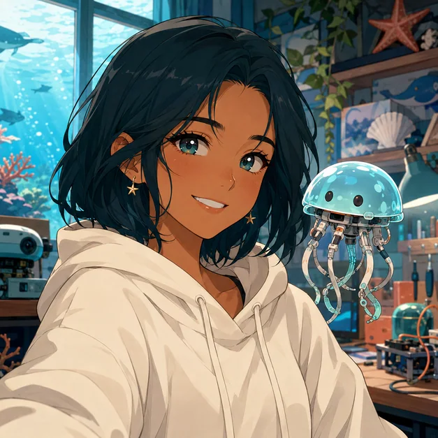 Square anime profile picture