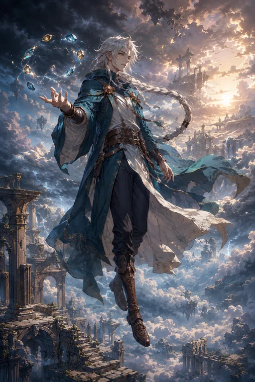 Plantilla Sky Mage Key Art