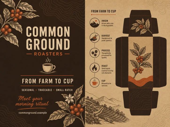 Coffee Roastery template