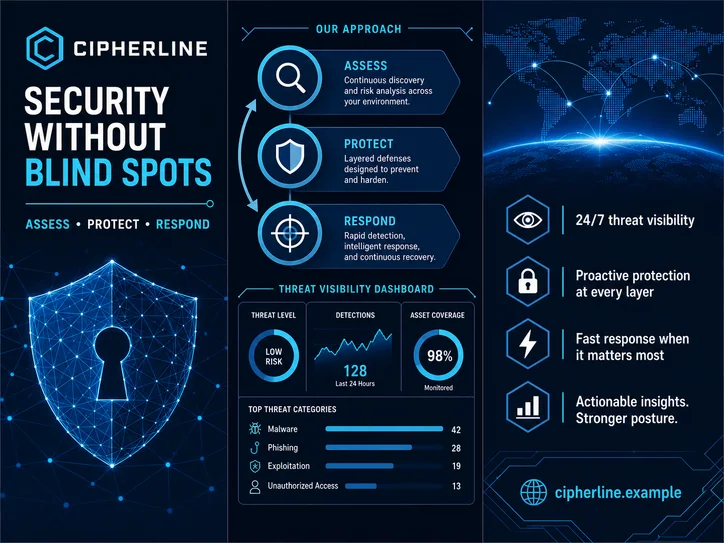 Cybersecurity Services template