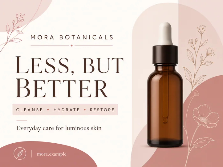 Botanical Skincare template