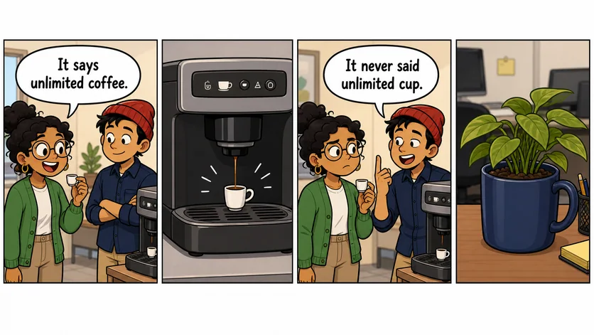 Coffee Loop Newspaper Comic template