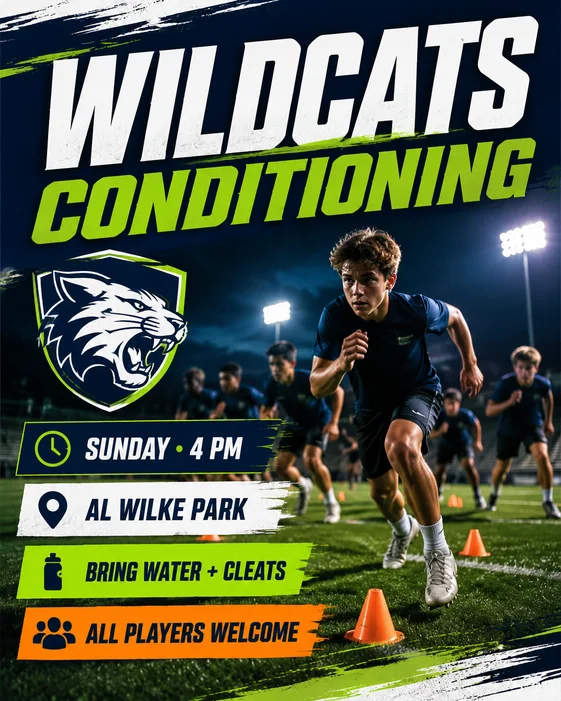 Football Conditioning template