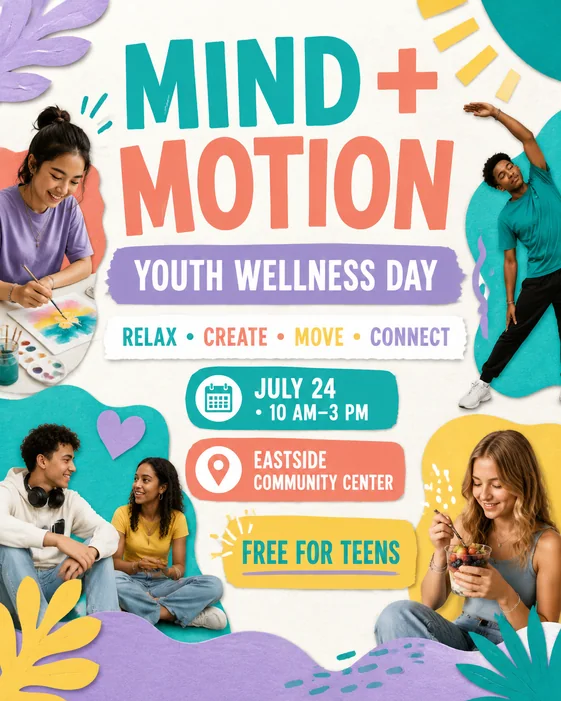 Youth Wellness Day template