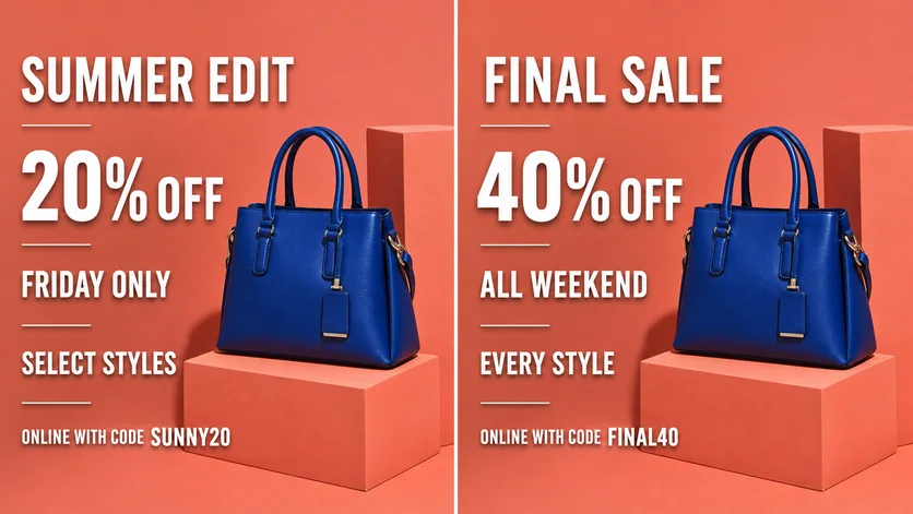 Replace a Sale Discount