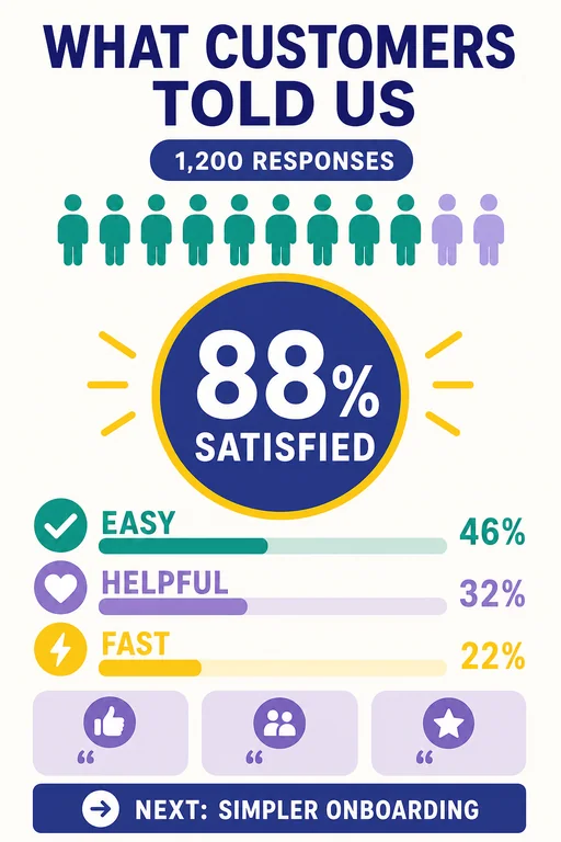 Customer Survey Results template