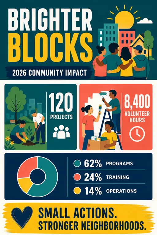 Nonprofit Impact Report template