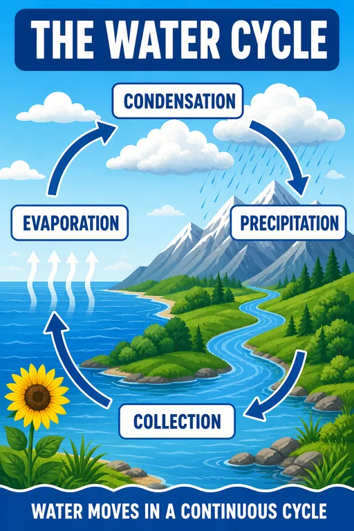 Water Cycle Education template