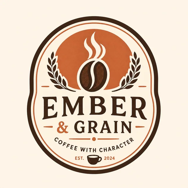 Coffee Shop Badge Logo template