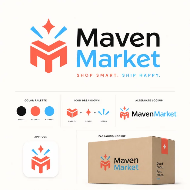 Ecommerce Wordmark Logo template