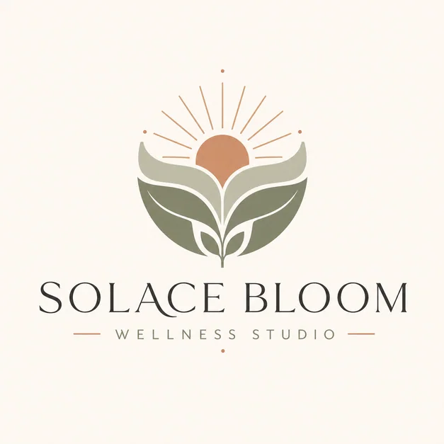 Wellness Brand Logo template