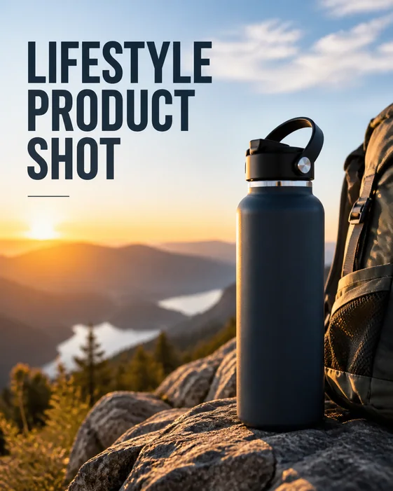 Lifestyle Product Shot template