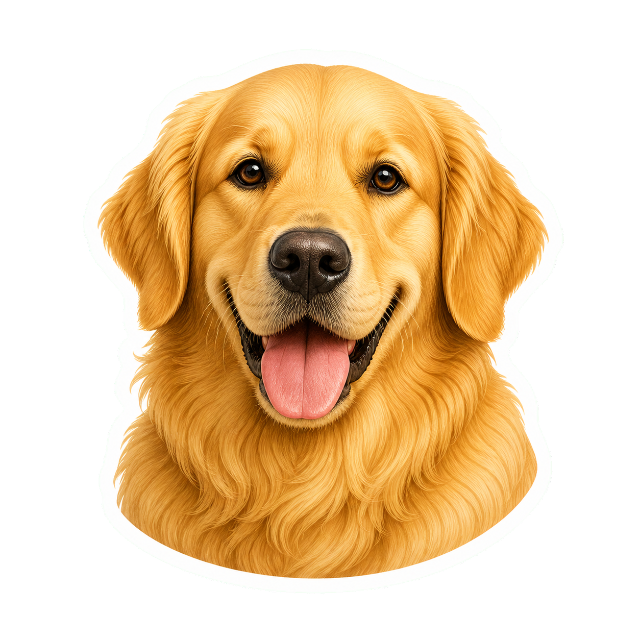 Pet Portrait Sticker