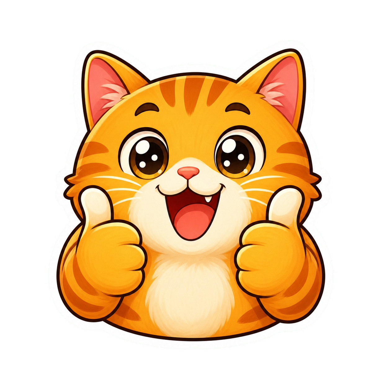 Cat Reaction Sticker