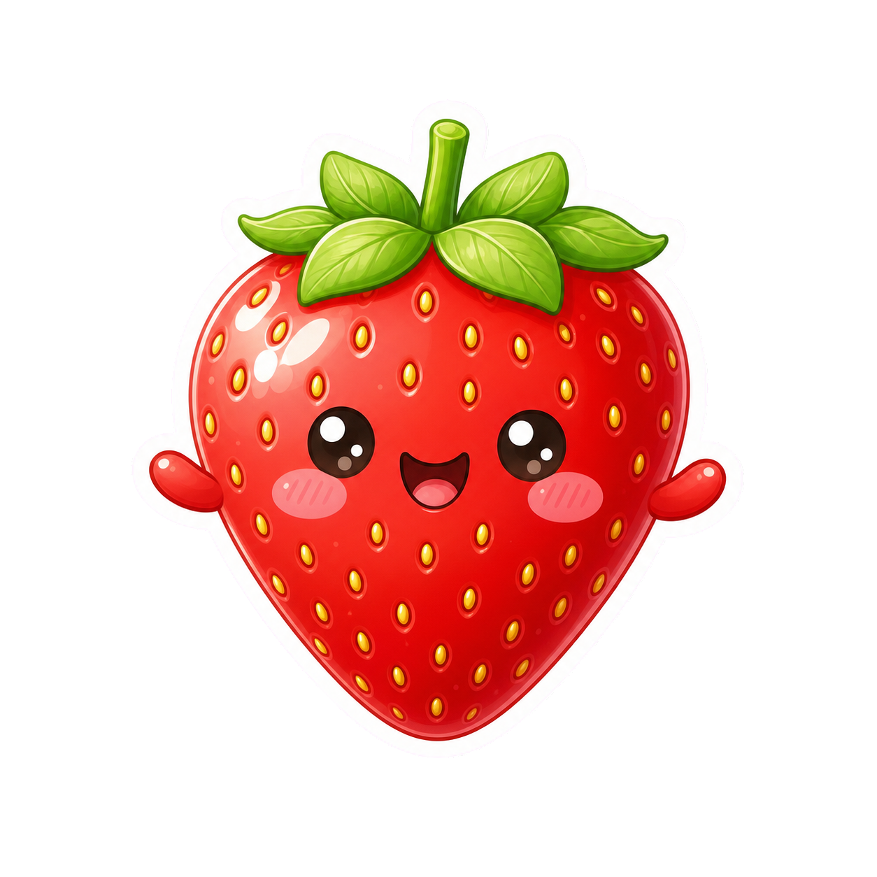 Kawaii Food Sticker