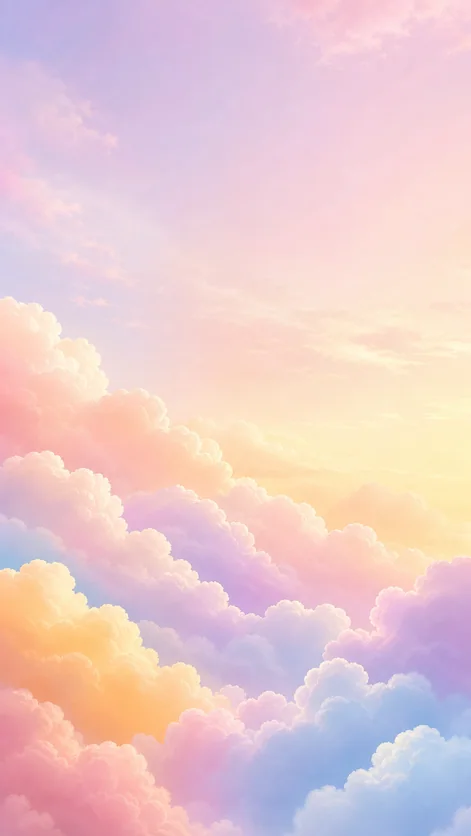 Pastel Cloud Wallpaper template