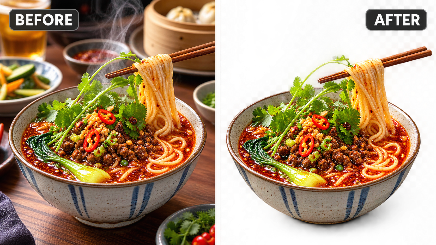 Food Photo Cutout template
