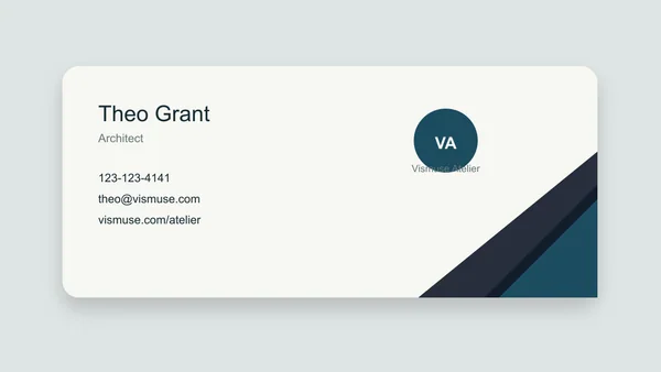Architect Business Card