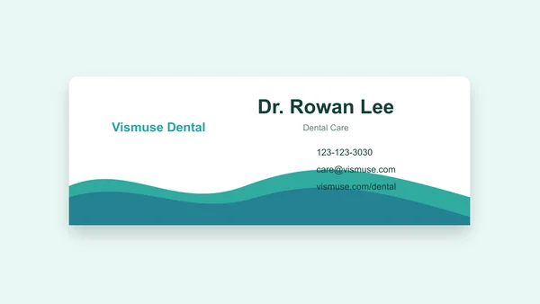Dental Clinic Business Card