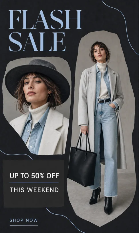 Flash Sale Fashion template