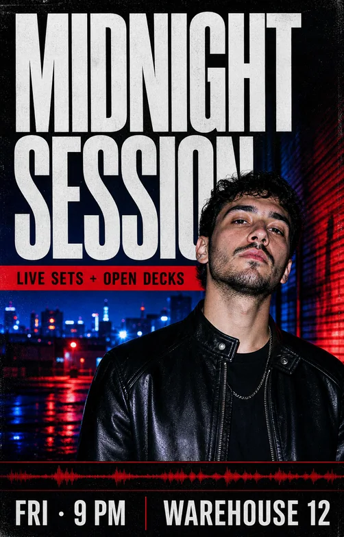 Midnight Session template