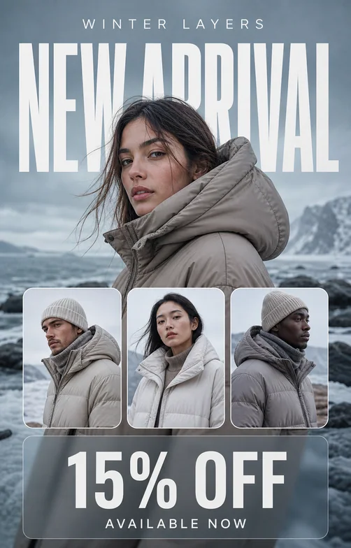 Winter Layers template