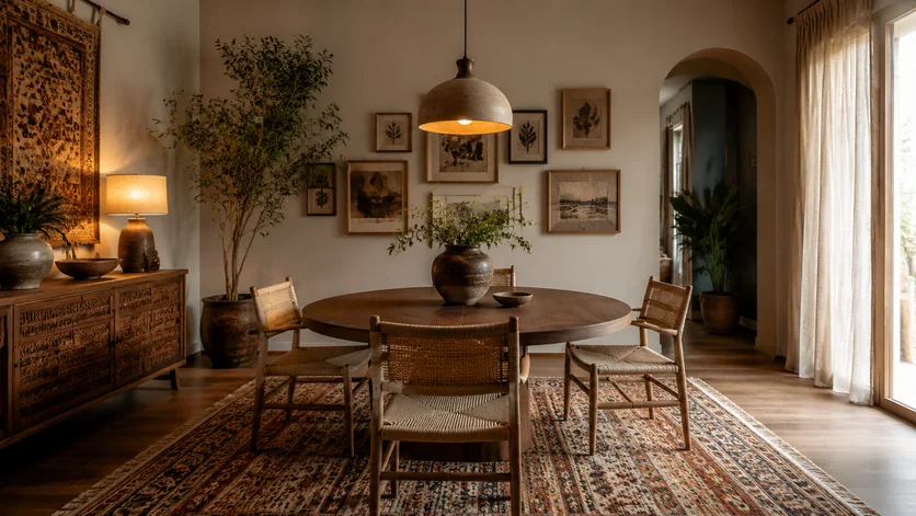 Bohemian Dining Room template