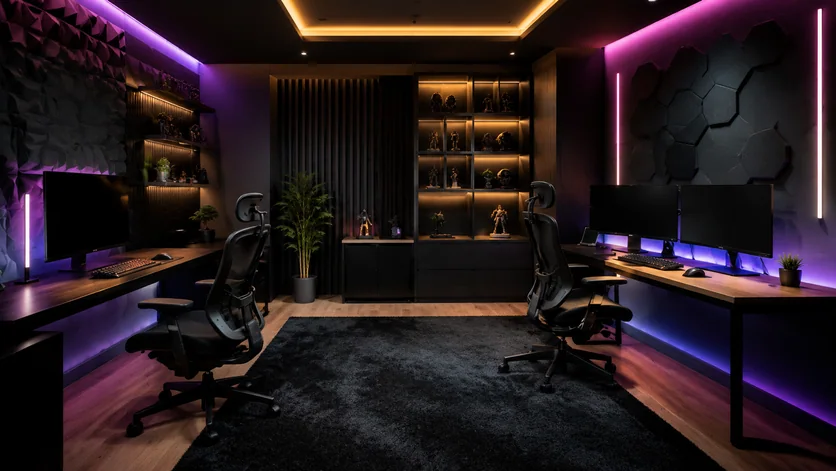 Bold Gaming Room template