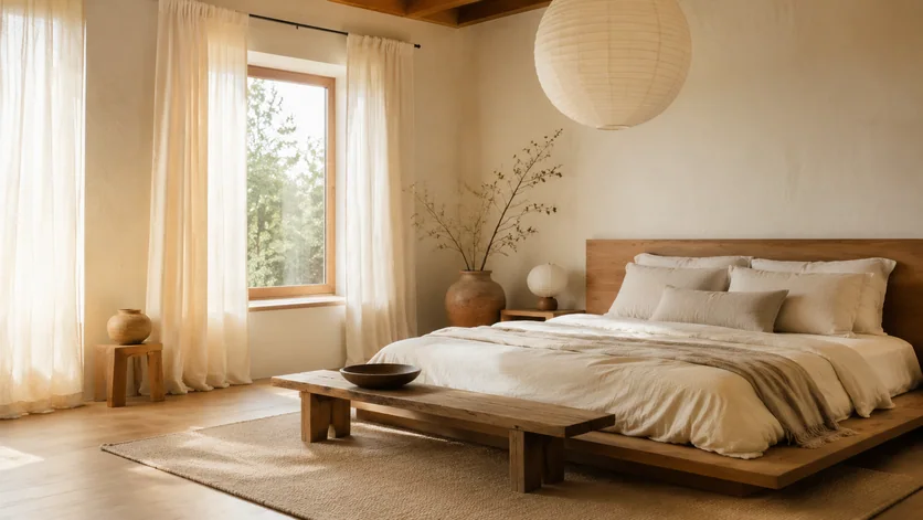 Japandi Bedroom template