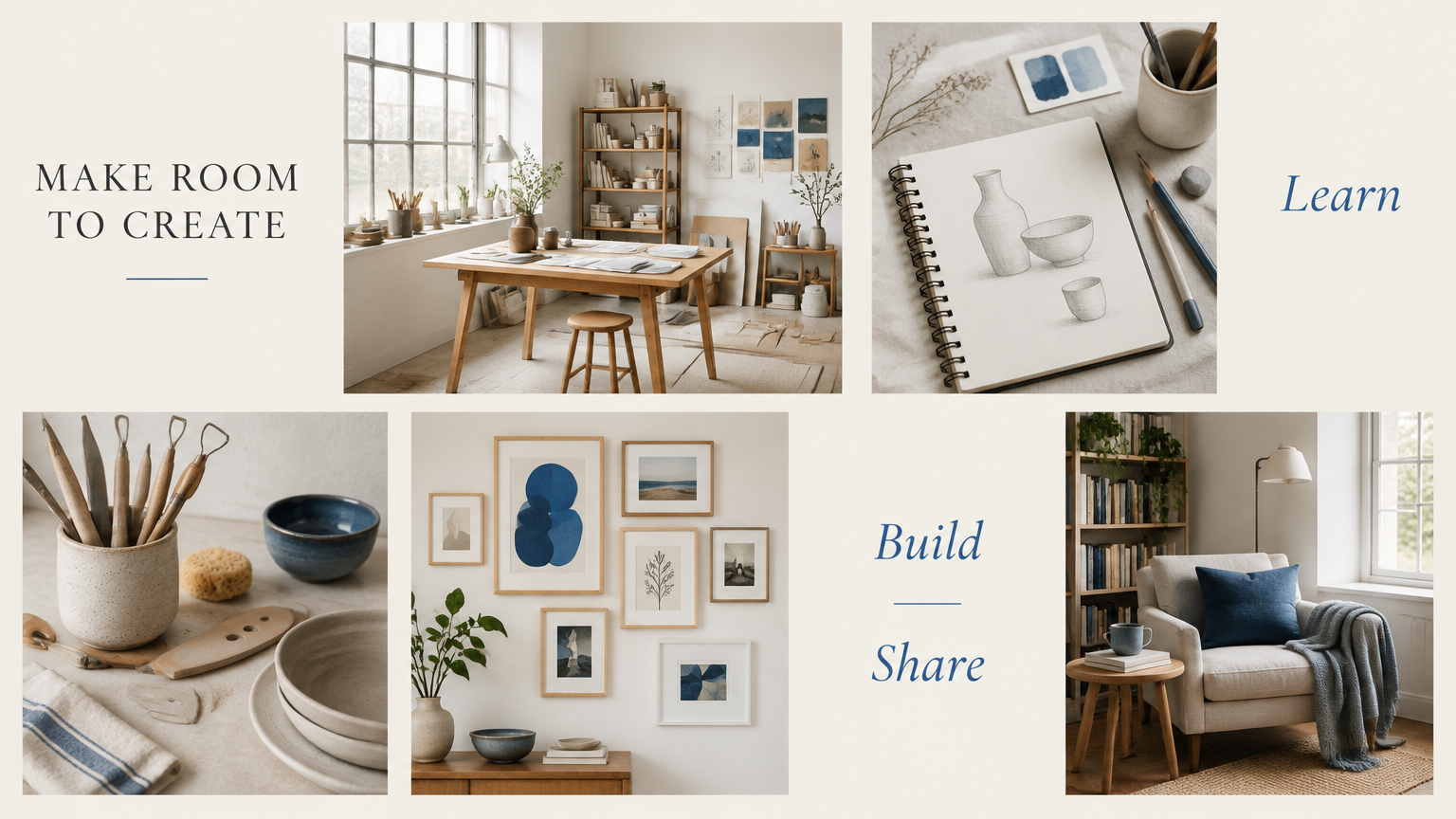 Creative Career vision board template