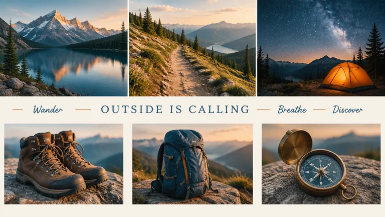 Mountain Adventures: AI Vision Board Maker example