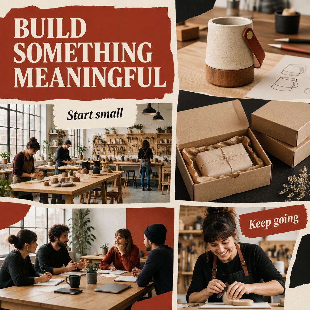 Build Something Meaningful vision board template