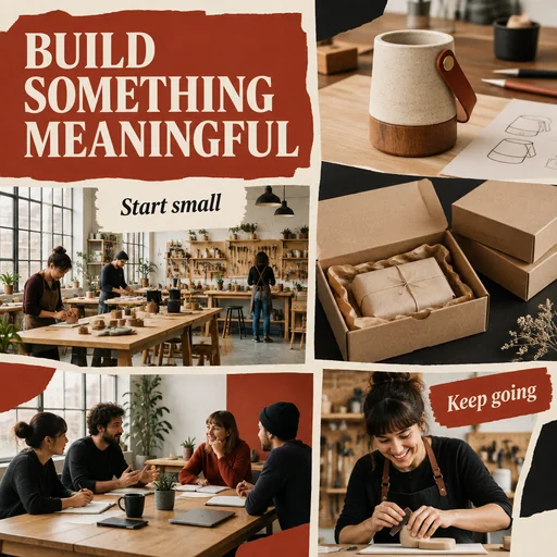 Build Something Meaningful: AI Vision Board Maker example