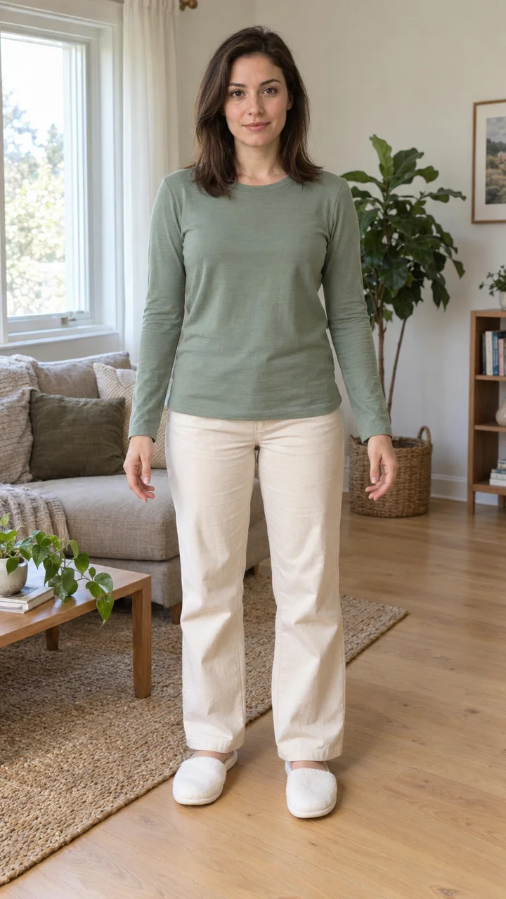 Starting photo · Fictional AI person