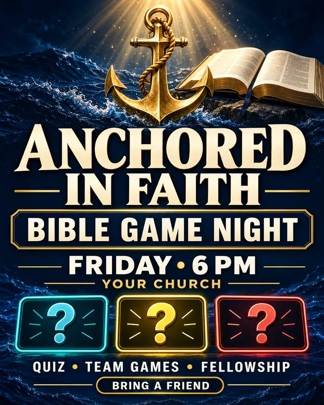 Bible Game Night 예시