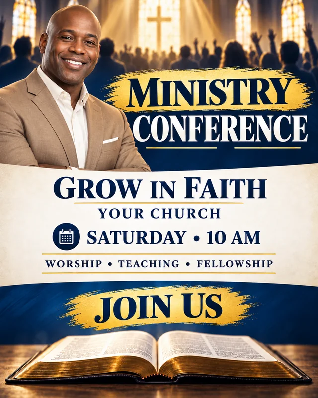 Ministry Conference 예시
