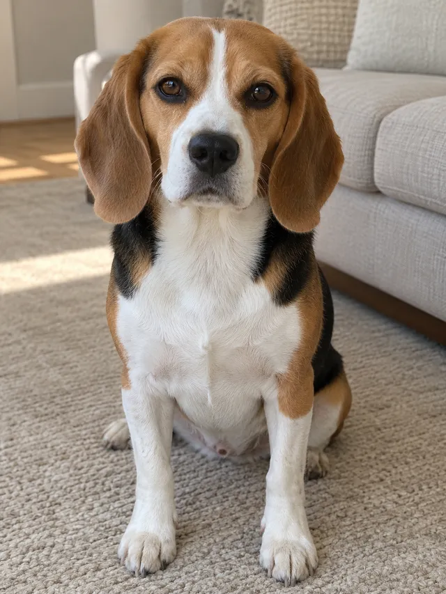 Original fictional beagle photo
